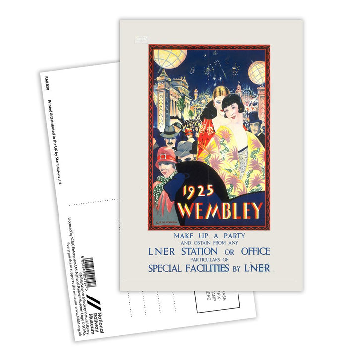 Wembley, 1925 Postcard Pack of 8