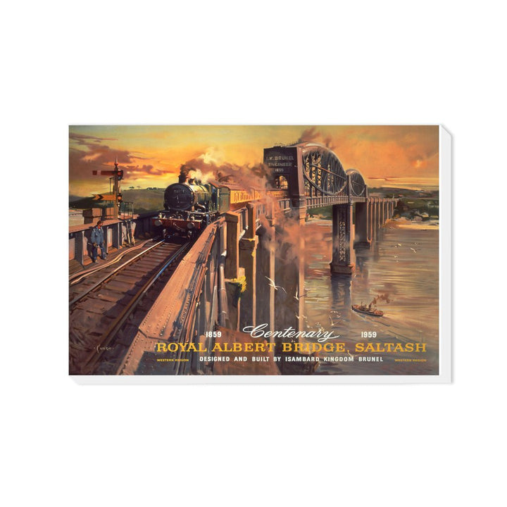 Royal Albert Bridge, Saltash - Canvas