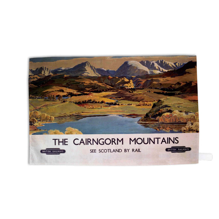 The Cairngorm Mountains - Tea Towel