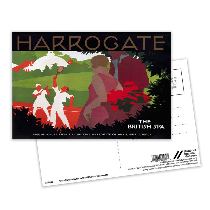 Harrogate, the British Spa Postcard Pack of 8