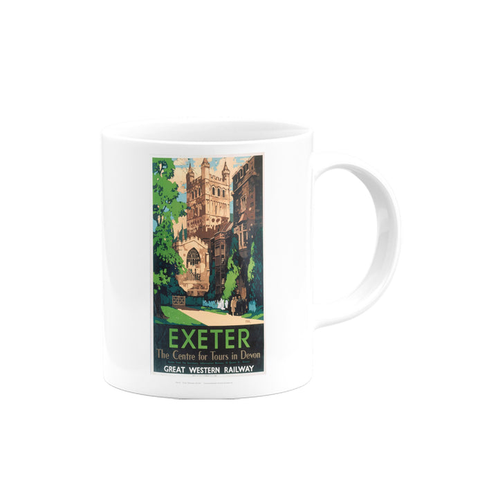 Exeter, the centre of tours in Devon Mug