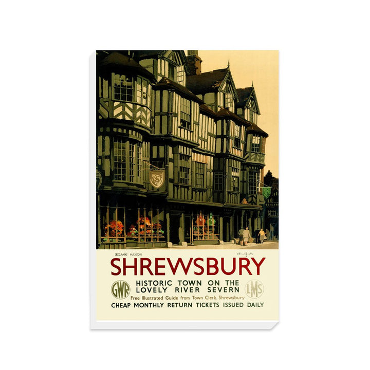 Shrewsbury, Historic Town - Canvas