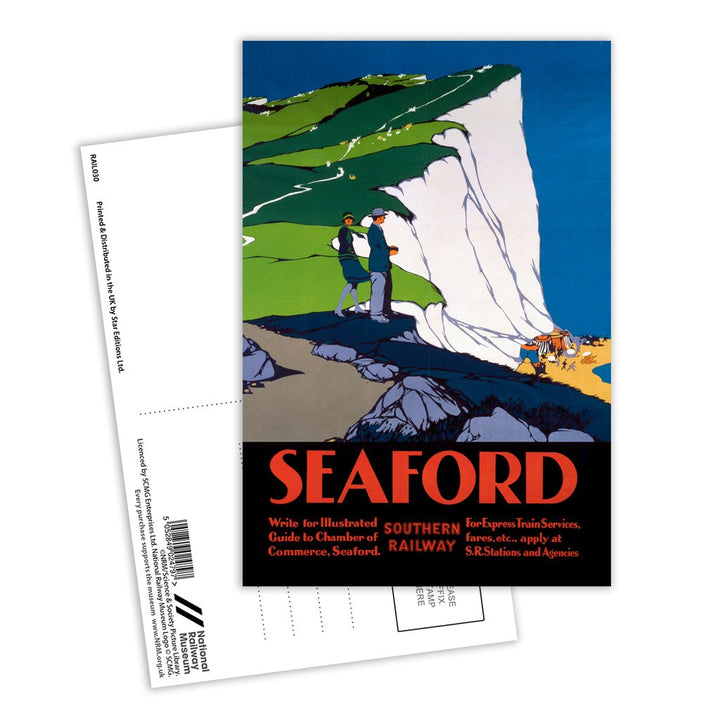 Seaford Postcard Pack of 8