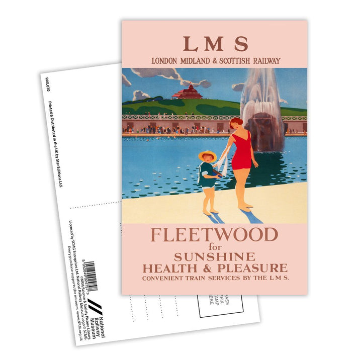 Fleetwood for Sunshine, Health and Pleasure Postcard Pack of 8