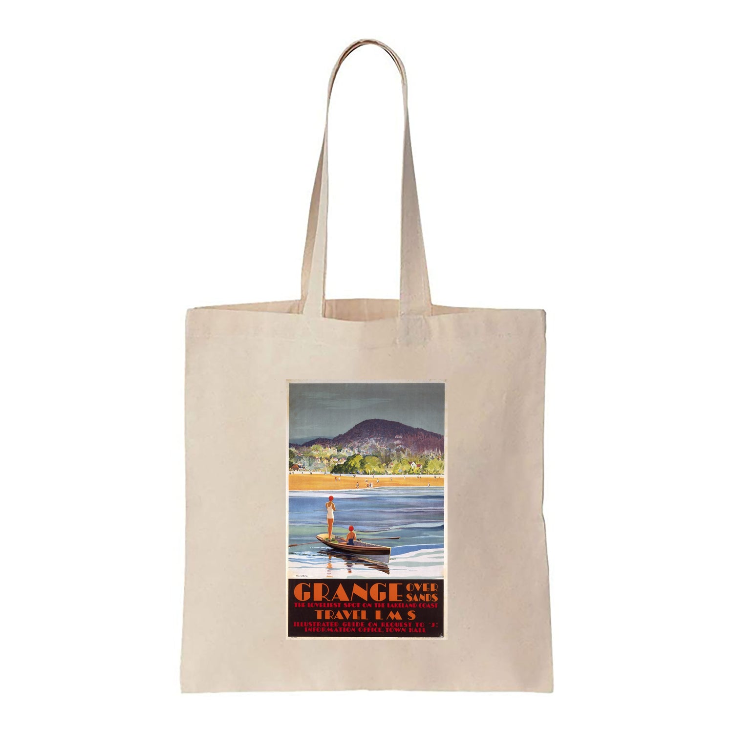 Grange Over Sands, the loveliest spot of the lakeland coast - Canvas Tote Bag