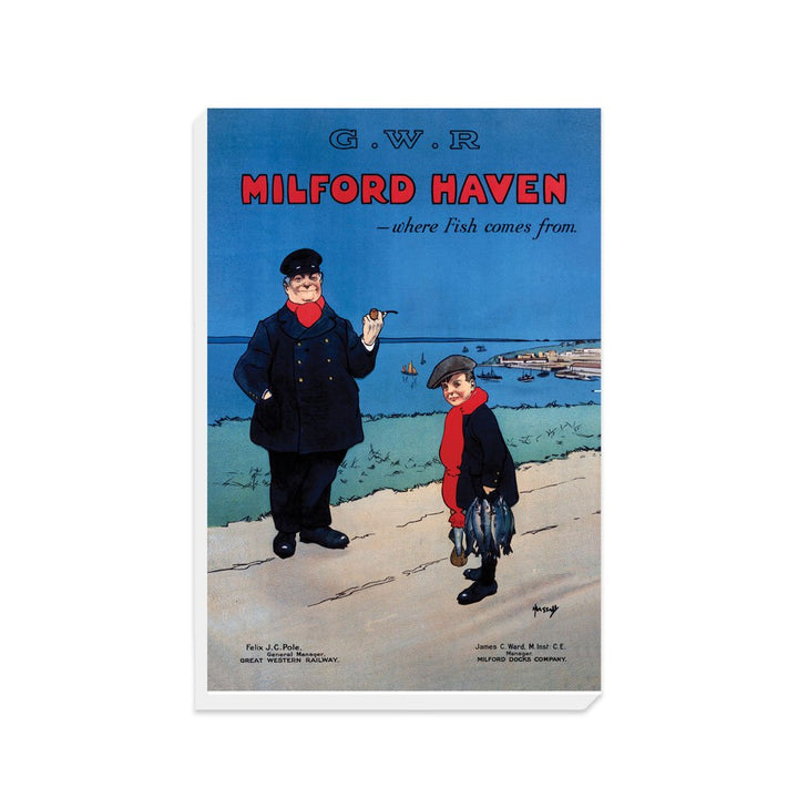Milford Haven, where fish comes from - Canvas