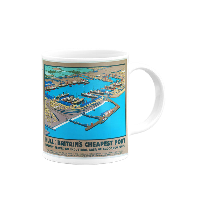 Hull Britain's Cheapest port Mug