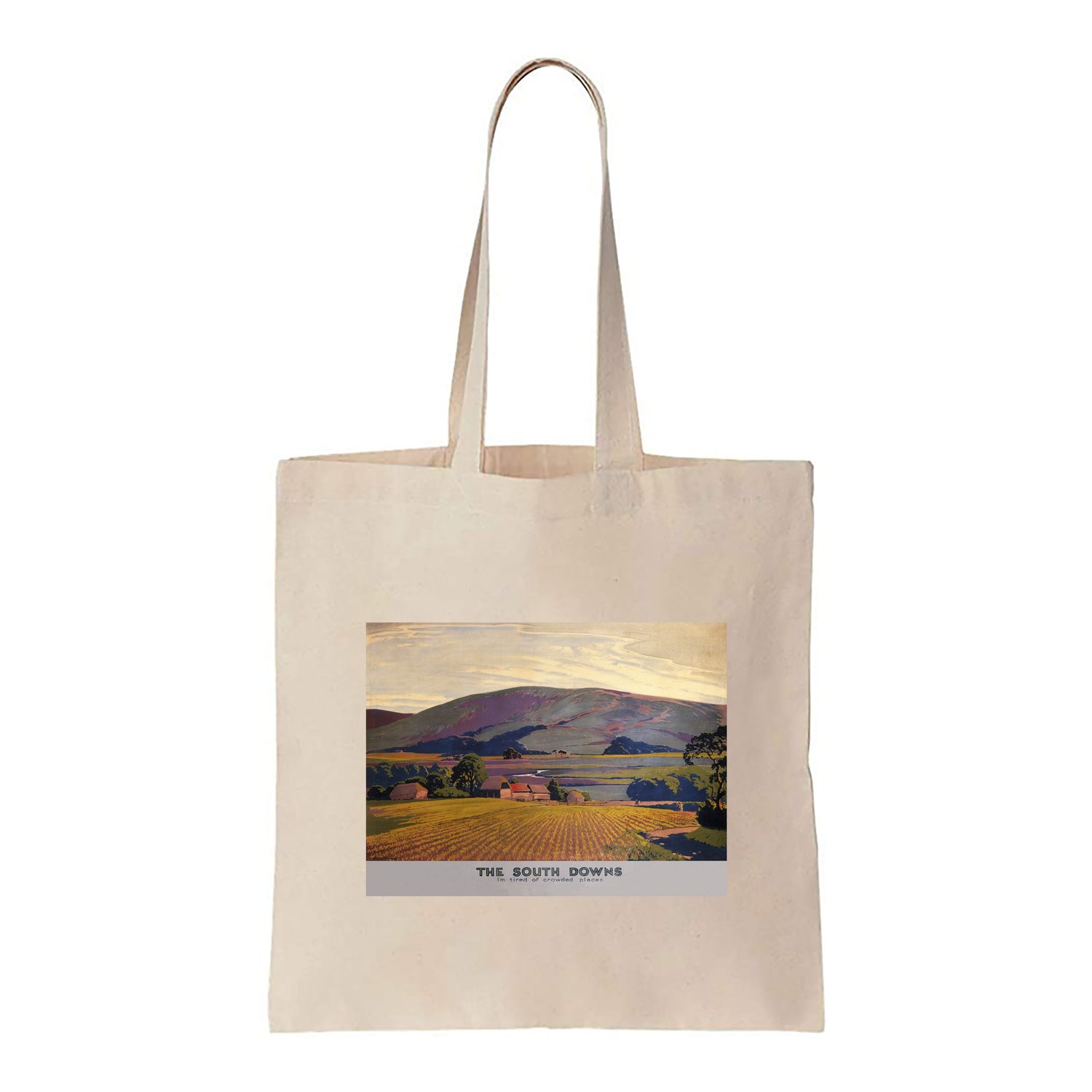 The South Downs - Southern Rambles - Canvas Tote Bag