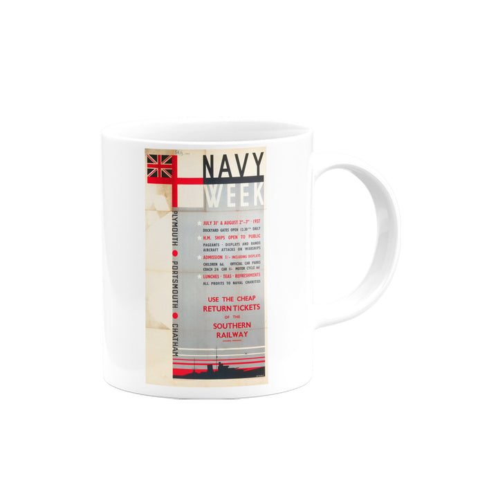 Navy Week - Plymouth, Portsmouth, Chatham Mug