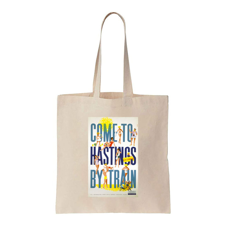 Come to Hastings by Train - Southern Railway - Canvas Tote Bag