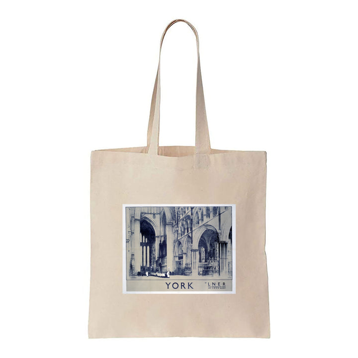 York by LNER - Canvas Tote Bag