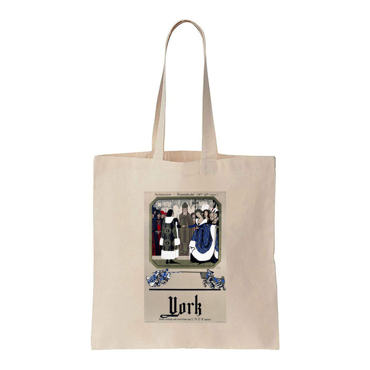 York, Architecture - Perpendicular - Canvas Tote Bag