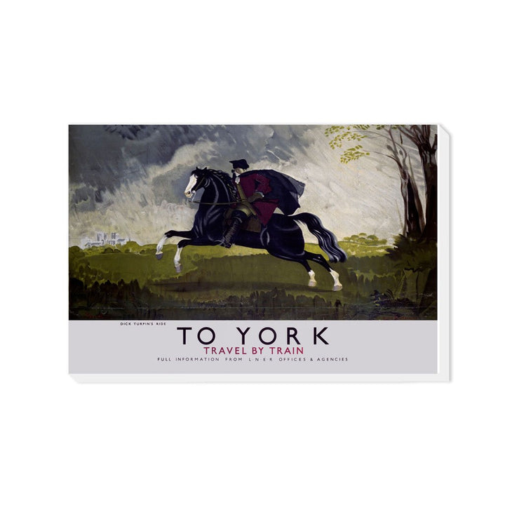 To York - Dick Turpin's Ride - Canvas