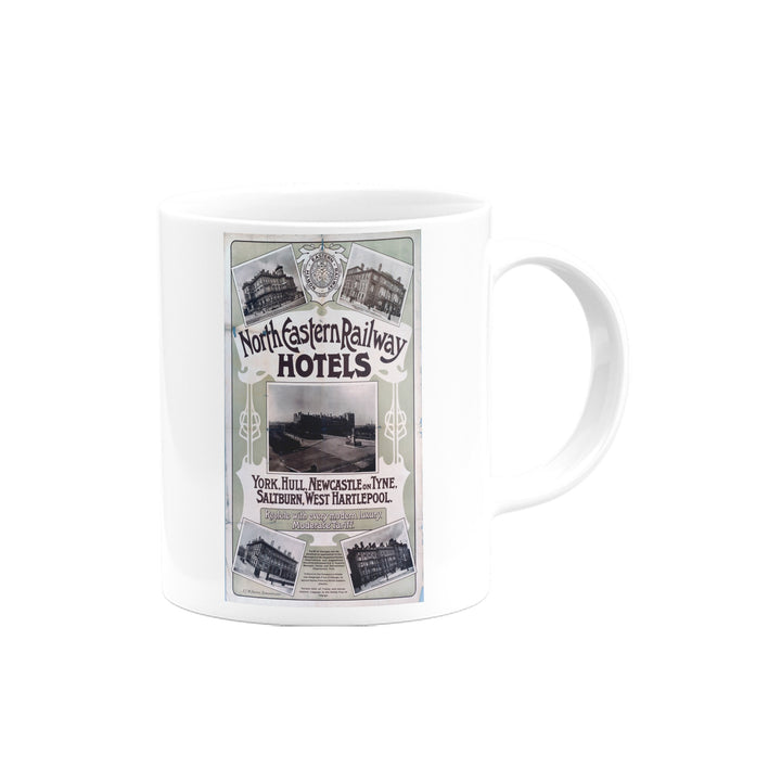 North Eastern Railway Hotels York, Hull, Newcastle Mug