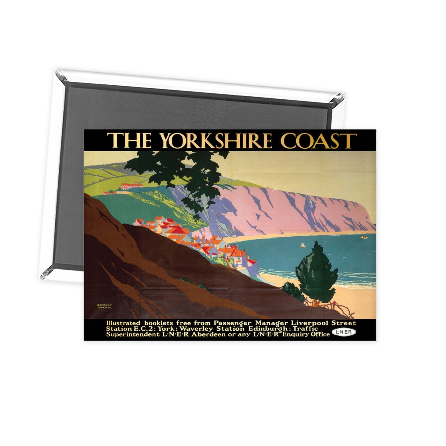 The Yorkshire Coast LNER Fridge Magnet