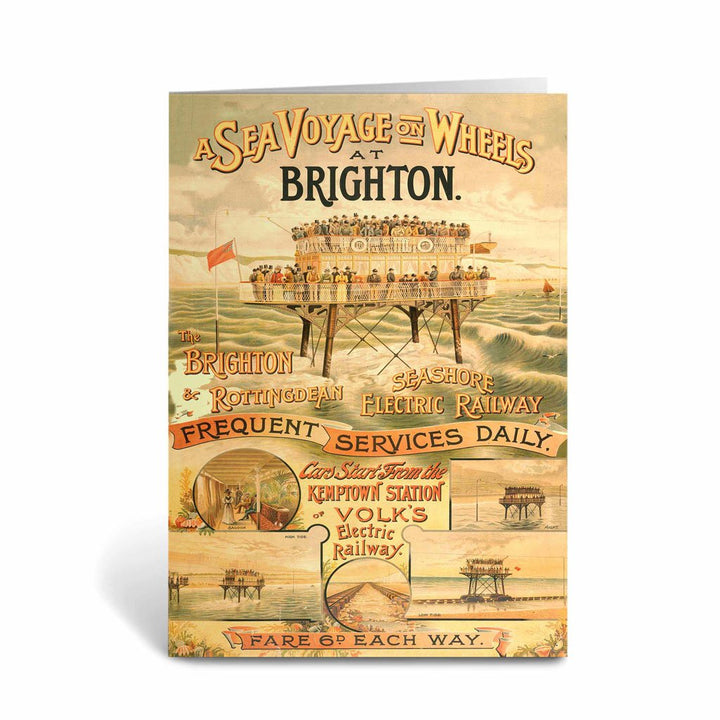 The Sea Voyage on Wheels at Brighton Greeting Card