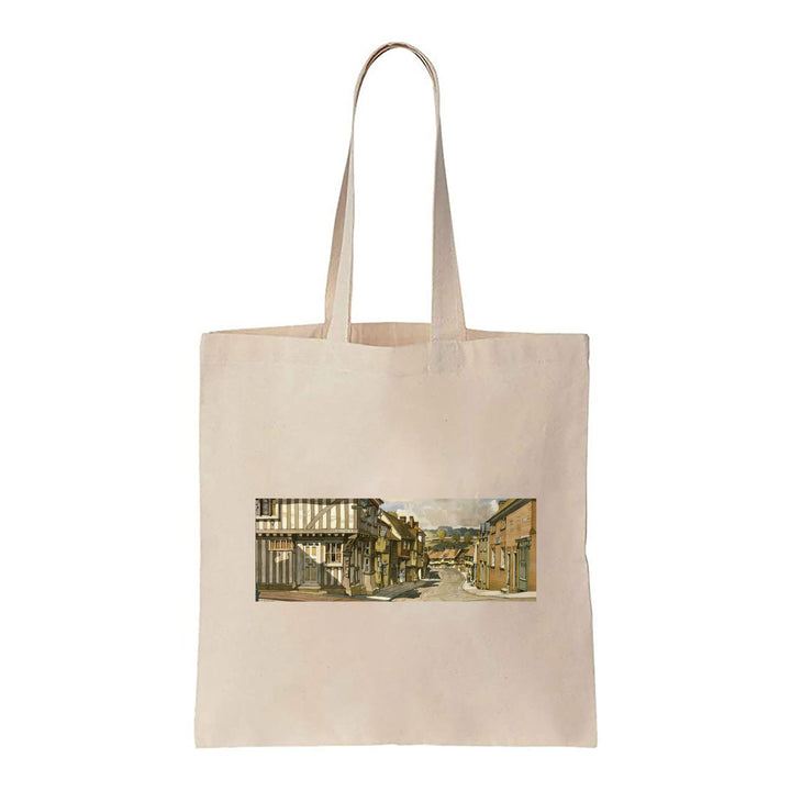 Road View - Canvas Tote Bag