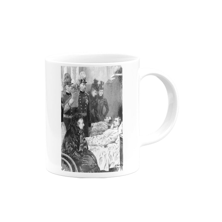 Black and White Painting Sick Patient Mug