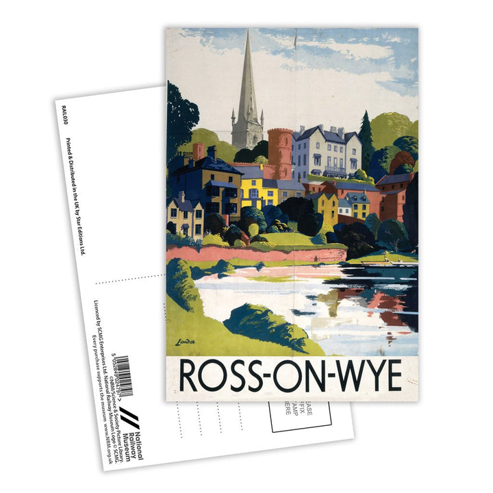 Ross on Wye Postcard Pack of 8