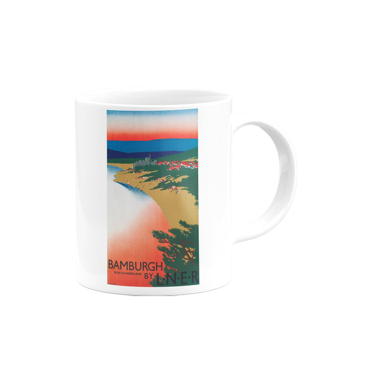 Bamburgh Northumberland - LNER Mug