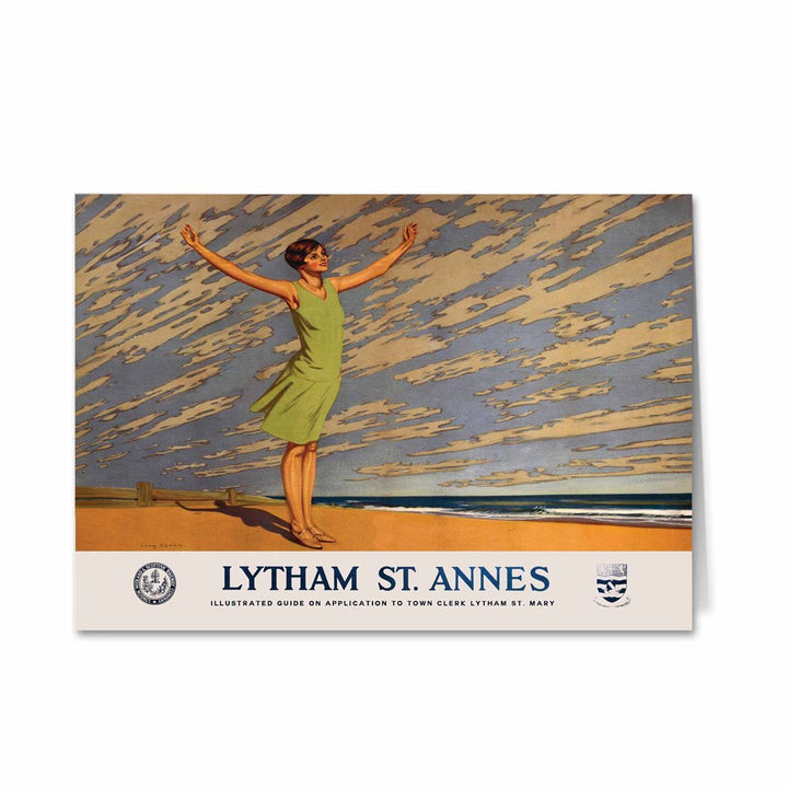 Lytham St Annes Greeting Card
