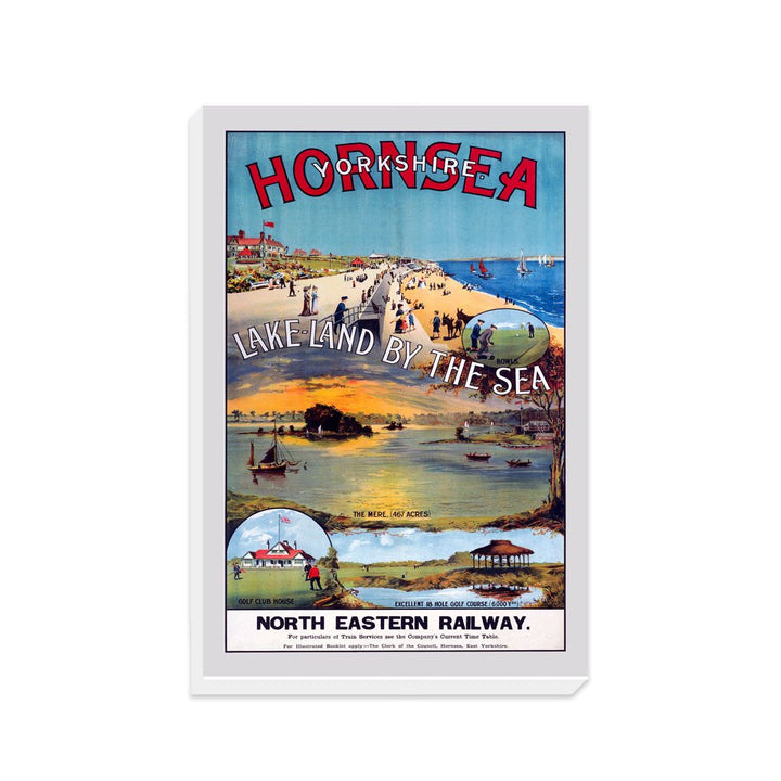 Hornsea, Yorkshire - Lake land by the Sea - Canvas