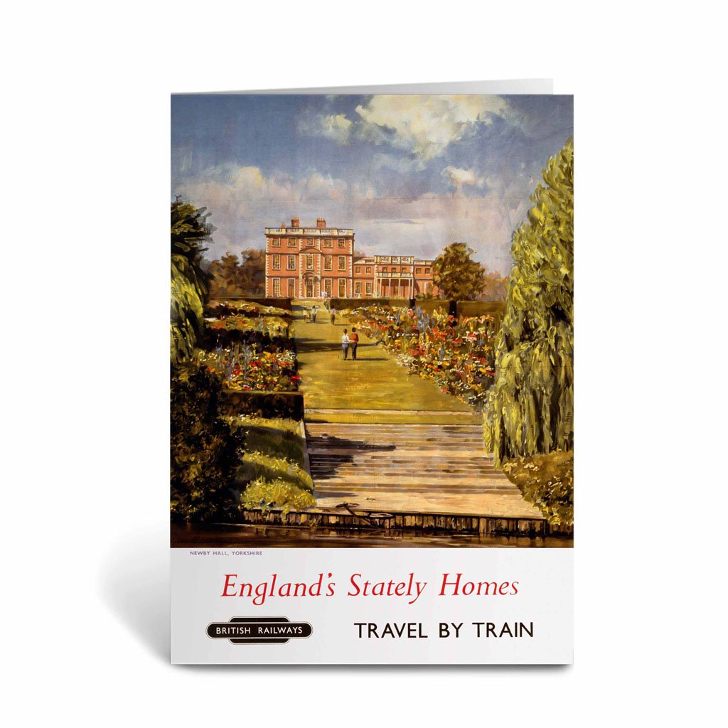 England's Stately Homes - Newby Hall, Yorkshire Greeting Card
