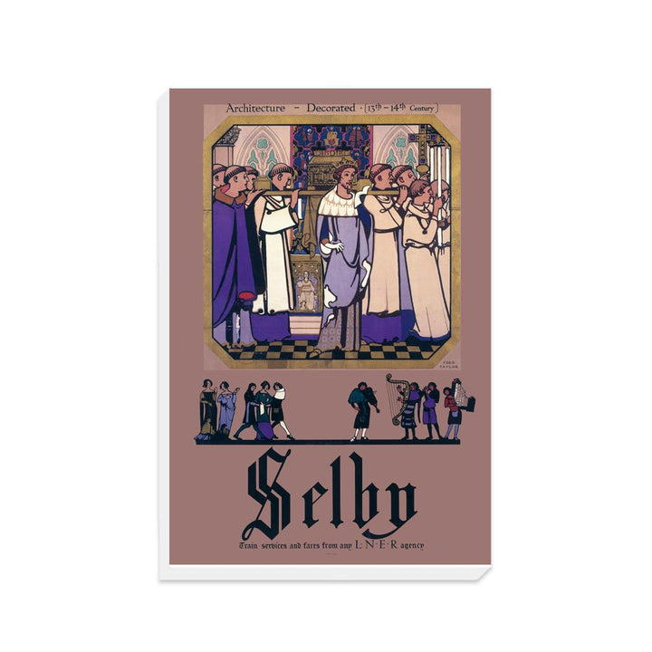 Selby - Architecture, Decorated LNER - Canvas