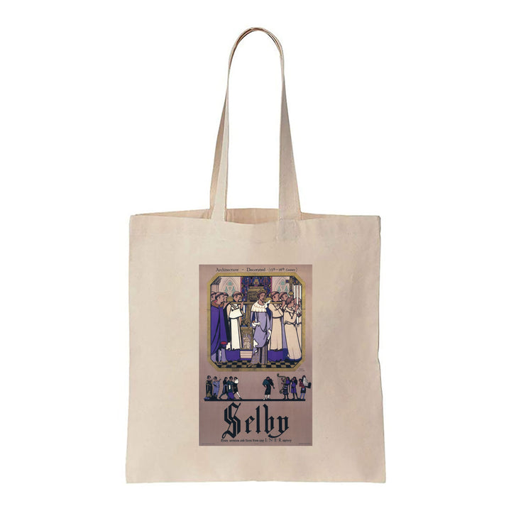 Selby - Architecture, Decorated LNER - Canvas Tote Bag