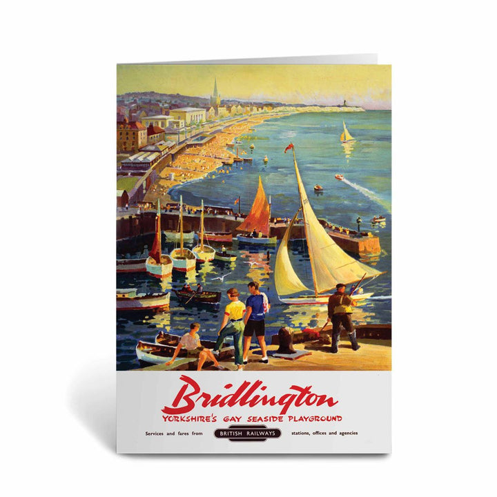 Bridlington, Yorkshire's Gay Seaside playground Greeting Card