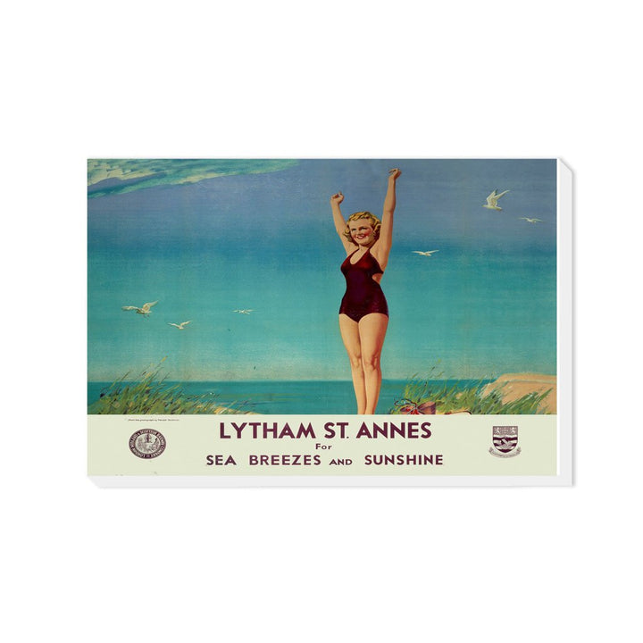 Lytham St Annes for Sea Breezes - Canvas