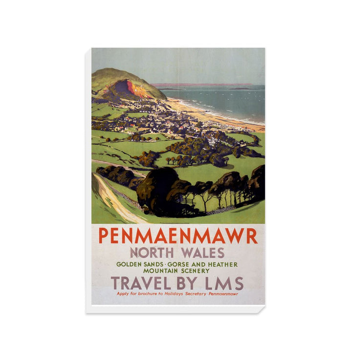 Penmaenmawr, North Wales - Canvas