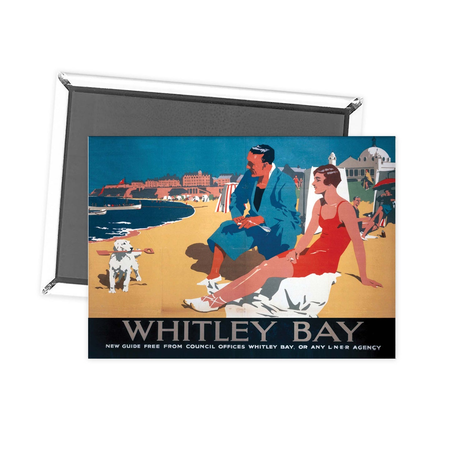 Whitley bay Fridge Magnet