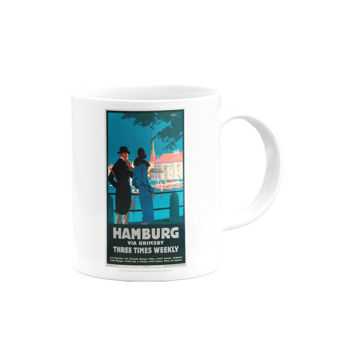 Hamburg via Grimsby weekly Mug