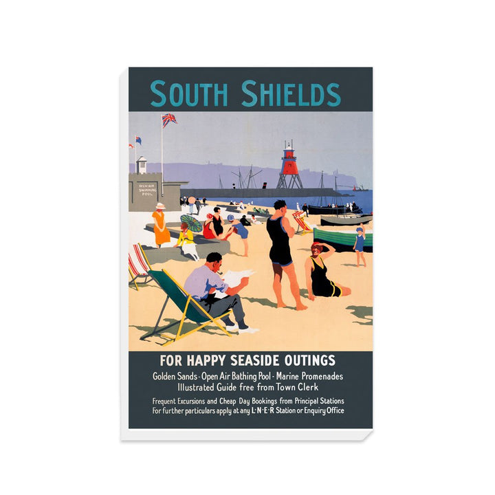 South Shields for Happy Seaside Outings - Canvas