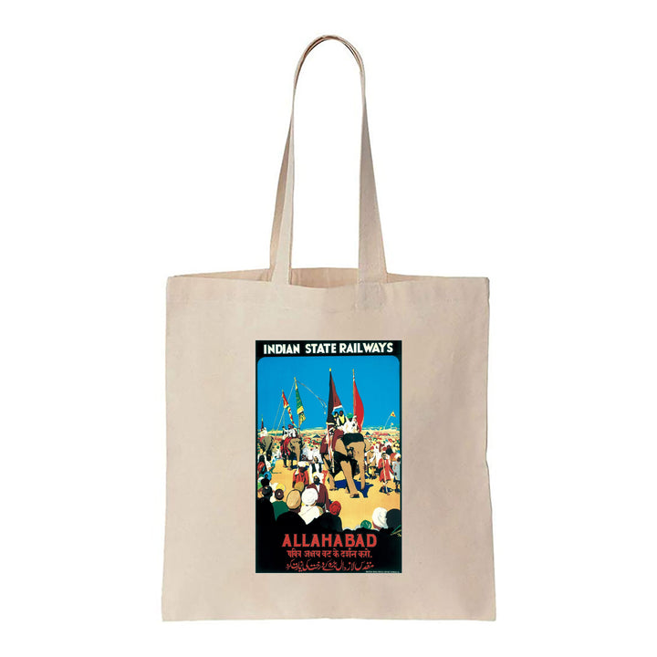 Indian State Railways - Allahabad - Canvas Tote Bag