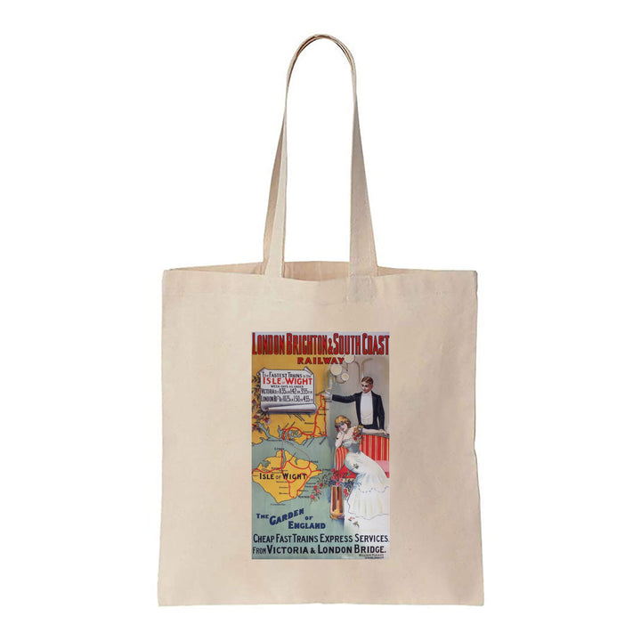 The Garden of England - Isle Of Wight - Canvas Tote Bag