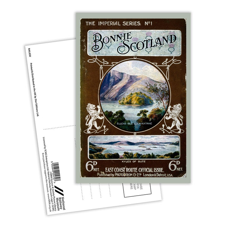 Bonnie Scotland -The Imperial Series No 1 Postcard Pack of 8