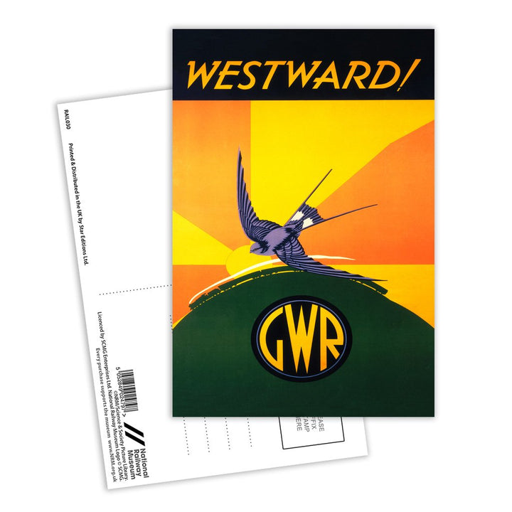 Westward! - GWR Postcard Pack of 8