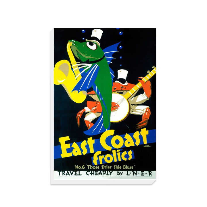 East Coast Frolics No 6 - Canvas