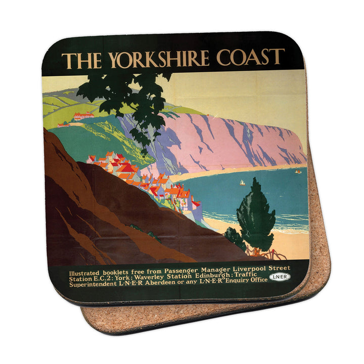 Yorkshire Coast - Hillside town on the coast Coaster