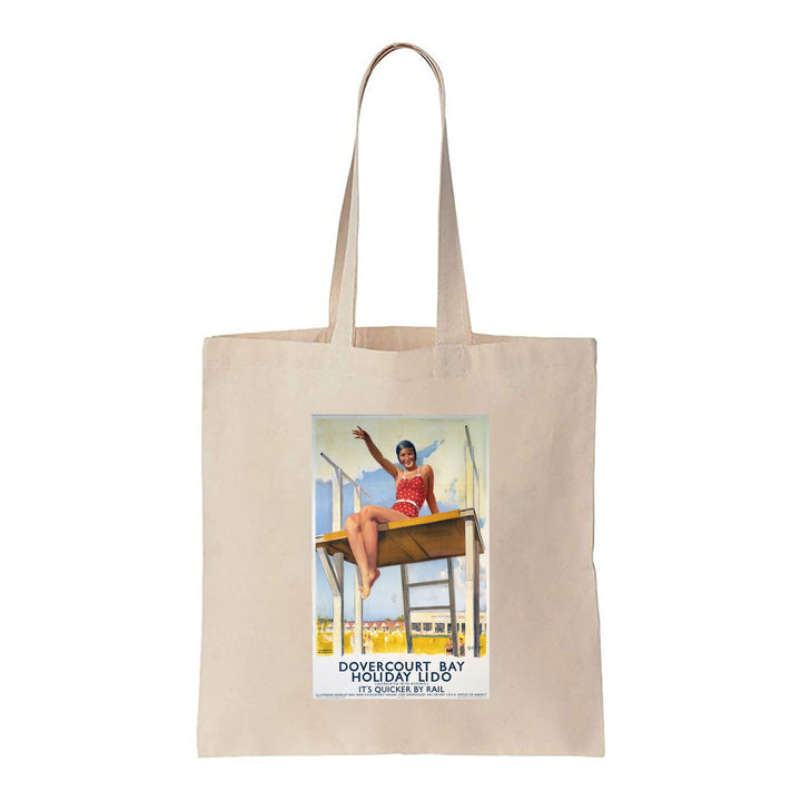 Dovercourt bay holiday lido - Canvas Tote Bag