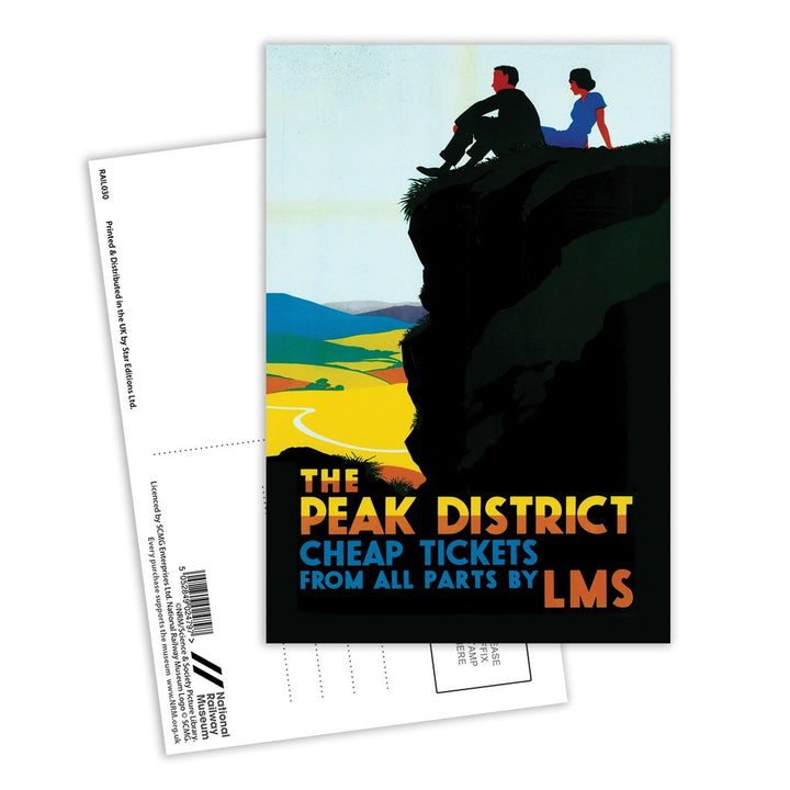 Peak District - LMS Postcard Pack of 8