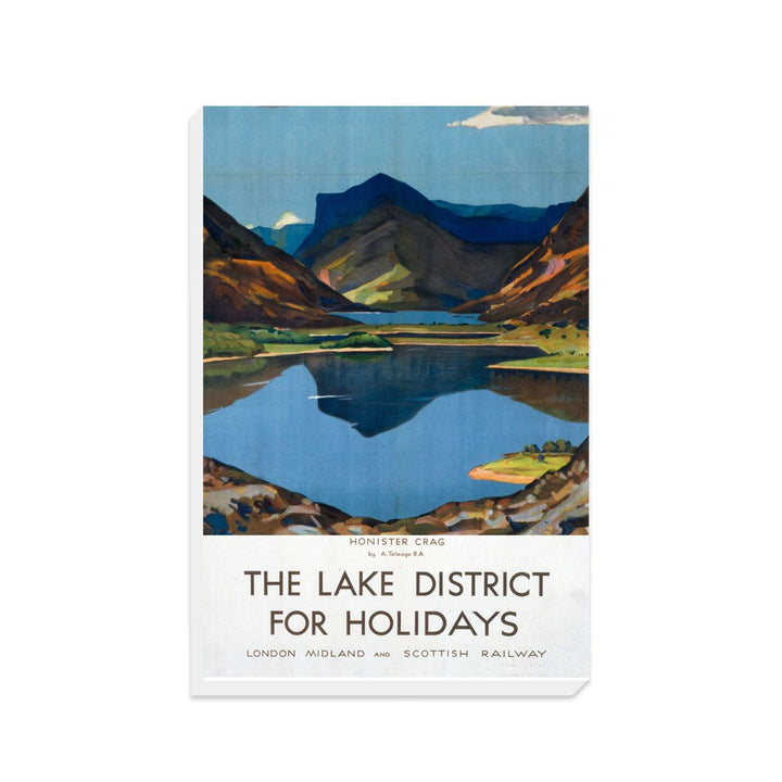 The Lake district for Holidays - Honister Crag - Canvas