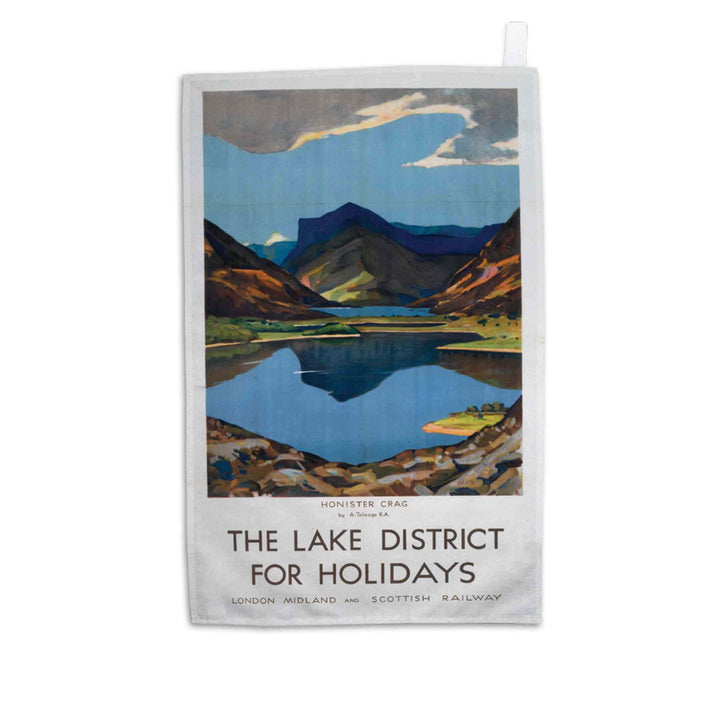 The Lake district for Holidays - Honister Crag - Tea Towel