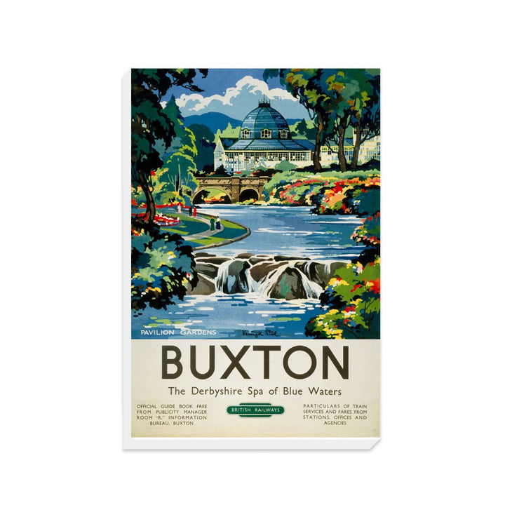 Buxton - The derbyshire spa of Blue waters - Canvas