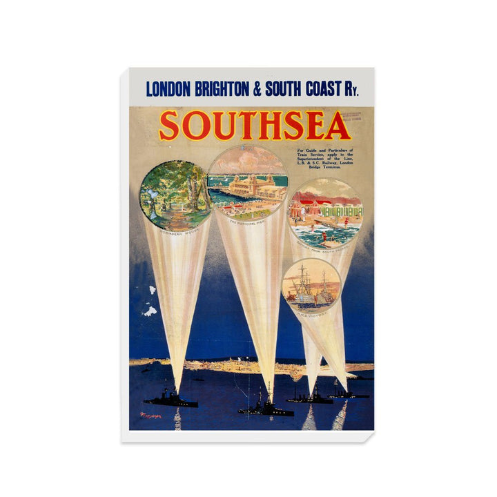 Southsea by London Brighton and South Coast Railway - Canvas