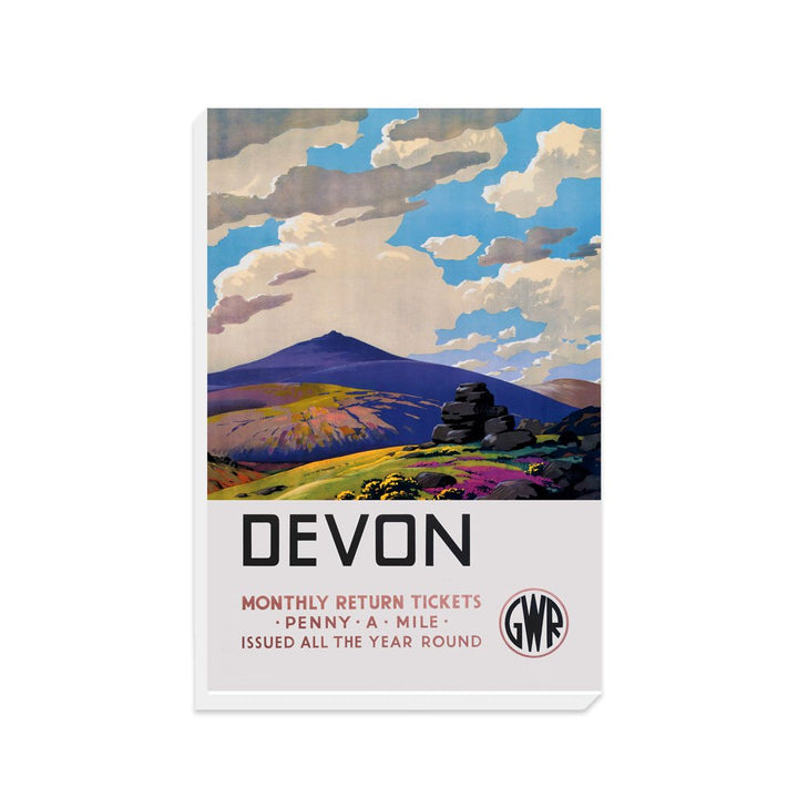 Devon - penny-a-mile - Canvas