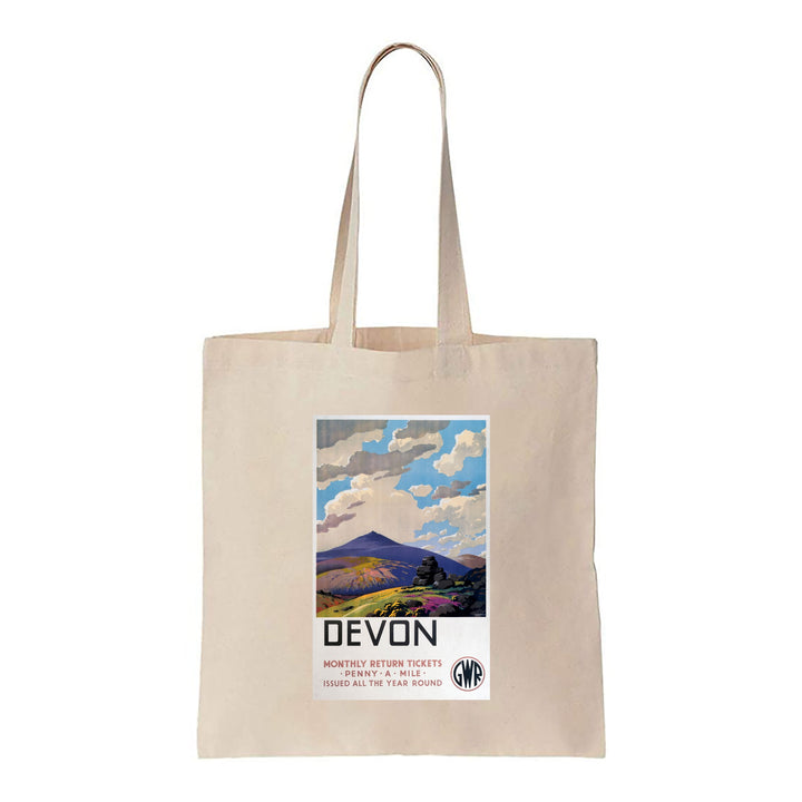 Devon - penny-a-mile - Canvas Tote Bag