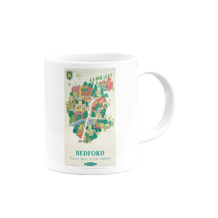 Bedford - Travel there in Rail Comfort Mug